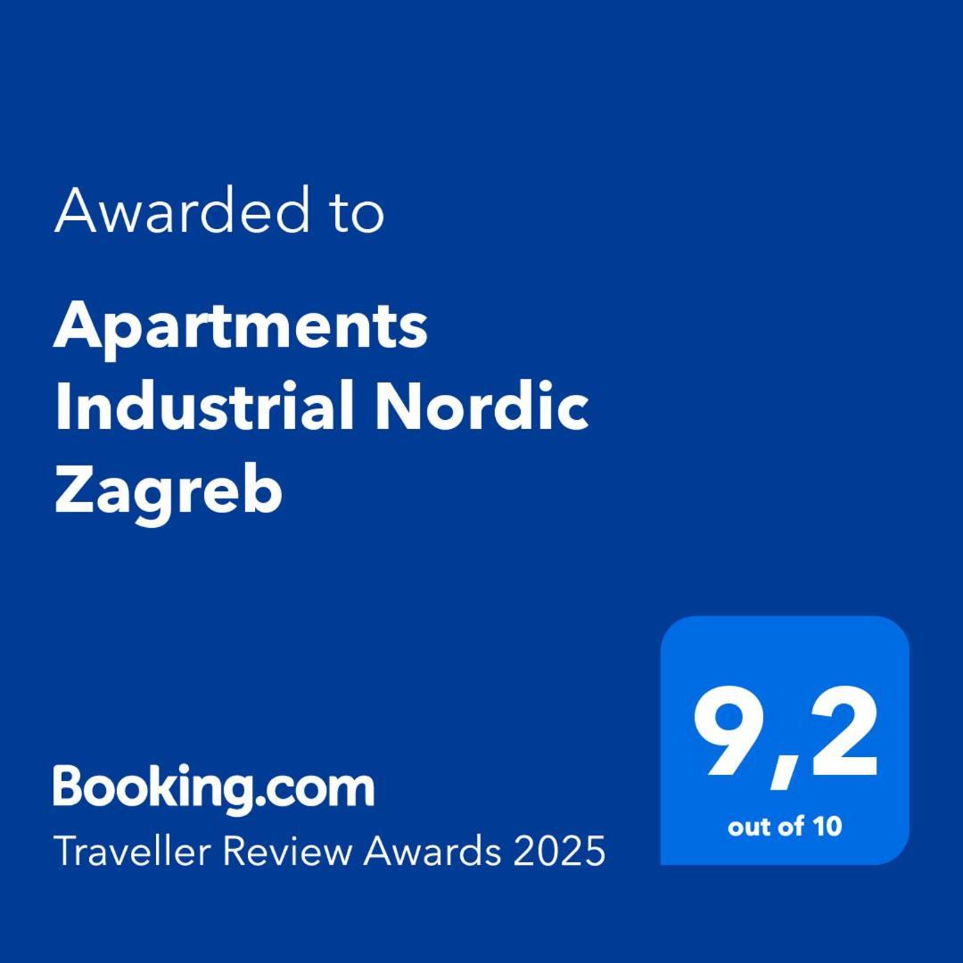 Apartments Industrial Nordic Zagabria Esterno foto